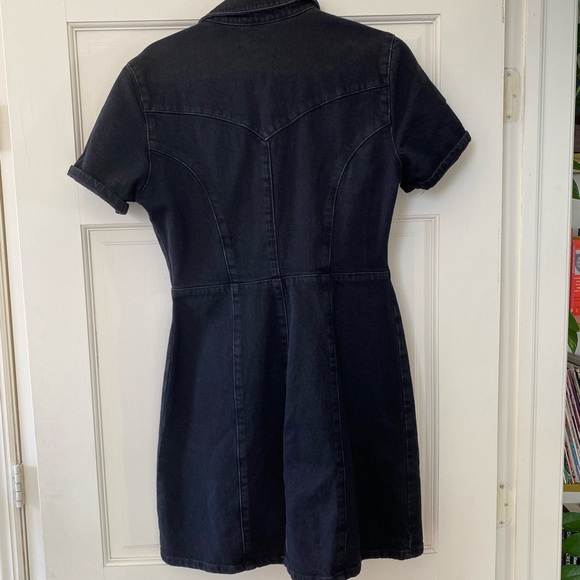 ASOS Tall Denim Minidress - Picture 6 of 8